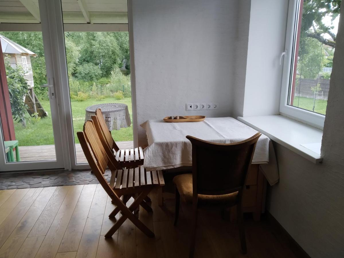 克雷廷加River Side Studio, 9Mi From Palanga, With Sauna别墅 外观 照片