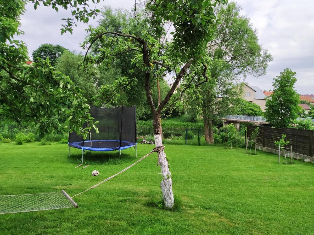 克雷廷加River Side Studio, 9Mi From Palanga, With Sauna别墅 外观 照片